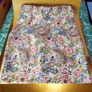 Philosophy Womens Paisley Print Sexy Mini Skirt Zip Back Multicolor 14